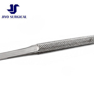 Jiyo Surgical Co. Pinces de capsulorhexis en acier inoxydable LU-8747, 4 3/8 pouces, pointes de préhension délicates, poignée à tige cintrée - Product Image 3