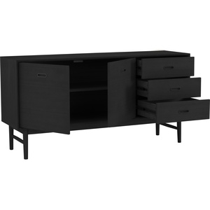 Modern Oak Wood <b>Sideboard</b> Buffet <b>Storage</b> Cabinet for Living Room Dining Room Home Furniture Organizer - Product Image 2