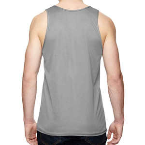 เสื้อกล้ามออกกำลังกายผู้ชายคุณภาพสูงสั่งทำพิเศษ ผ้าฝ้าย 100% ระบายอากาศได้ดี สวมใส่สบาย ไม่มีแขน ผลิตจากโรงงาน ราคาขายส่ง ทนทาน - Product Image 3