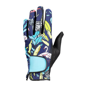 Golf <b>Glove</b> Right Hand Digital Print PU Leather Non Slip Hook And Loop Closure Unisex Sports <b>Gloves</b> - Product Image 1