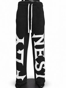 OEM Unisex <b>Full</b> <b>Zip</b> <b>Hoodie</b> and Sweatpants Set Regular Fit Autumn Embroidered Stonewashed Streetwear Tracksuit - Product Image 5