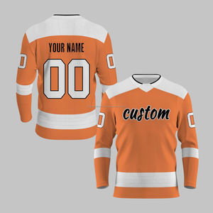 เสื้อกีฬาฮ็อกกี้น้ำแข็งพิมพ์ซับลิเมชันสำหรับเล่นกีฬาฮอกกี้น้ำแข็งดีไซน์ตามสั่งโลโก้ของคุณเอง - Product Image 6