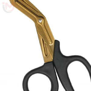Ciseaux médicaux Trauma Shears en acier inoxydable doré, pour les secours d'urgence, les premiers secours, les ambulanciers, les techniciens médicaux, les interventions chirurgicales - Product Image 5