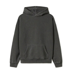 Sudadera con Capucha Extra Grande Personalizada con Bordado, Unisex, de Algodón Grueso, Estilo Urbano - Product Image 1