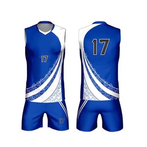 Ensemble d'uniformes de volley-ball personnalisés, maillot et short sublimés respirants, séchage rapide, pour entraînement en extérieur, jeunes et adultes, vêtements de sport - Product Image 1