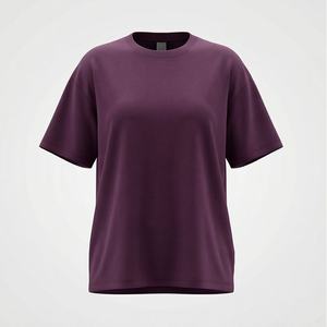 Camisetas de Cuello en V para Mujer, Diseño Nuevo, Comprimidas, Ecológicas, Transpirables, de Secado Rápido, Antiarrugas, Última Moda Casual - Product Image 1
