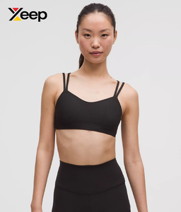 เสื้อชั้นในกีฬาโยคะคุณภาพสูงสำหรับผู้หญิง XEEP รุ่น XC-SB-162 แบบเรียบง่าย ระบายอากาศได้ดี สายปรับได้ แผ่นรองถอดออกได้ รองรับได้ดีเยี่ยม แห้งเร็ว - Product Image 1