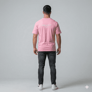 Nueva temporada de verano, camisetas 100% algodón para hombre, tallas grandes, diseño con impresión de logotipo personalizado en la parte delantera, camiseta lisa de alta calidad - Product Image 5