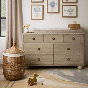 Panier en jacinthe d'eau pour organiser les jouets des enfants, tissé à la main, écologique, fabricant, vente en gros, export - Product Image 4