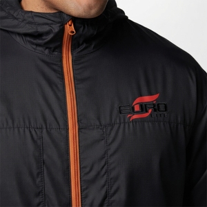 Men's Stand Collar Windproof Windbreaker <b>Jacket</b> Black Orange Zipper Casual Autumn Wear Windbreaker <b>jacket</b> for Men With OEM - Product Image 6