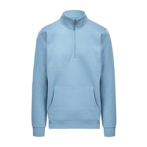 Sweat-shirt unisexe tendance en molleton de coton respirant et écologique avec logo brodé personnalisé sur le devant – Disponible - Product Image 4