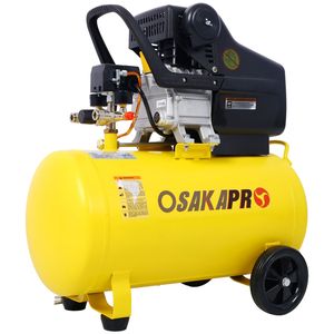 Compressore d'Aria Portatile Ultra Silenzioso 4.5HP con Serbatoio Orizzontale da 13 Galloni Lubrificato a Olio, Pressione Regolabile e Ruote Integrate - Product Image 2