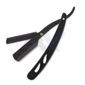 Navaja de Barbero de Acero Inoxidable 100% con Filo Recto, Herramienta de Afeitado Profesional de Precisión para Salones de Belleza y Barberías, OEM, Marca Privada y Venta al por Mayor - Product Image 2
