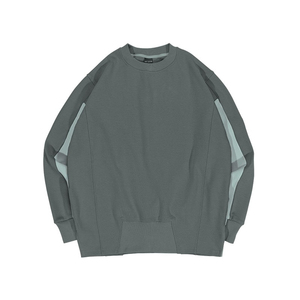 Wholesale Men's Long Sleeve Crewneck <b>Sweatshirts</b> Winter Casual Solid Color Regular Fit Workout Pullover <b>Sweatshirt</b> Customized - Product Image 3