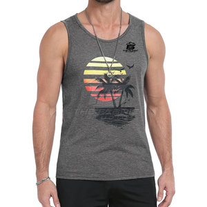 Camiseta sin Mangas Casual para Hombre, Tejido Transpirable, Mezcla de Algodón Suave, Uso Diario, Ropa Urbana Moderna - Product Image 4