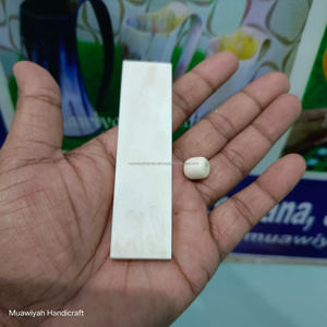 100% กระดูกควายด้ามจับสีขาวเป็นมิตรกับสิ่งแวดล้อมเครื่องมือแบบดั้งเดิมเปล่าปรับแต่งได้ตามต้องการ - Product Image 5