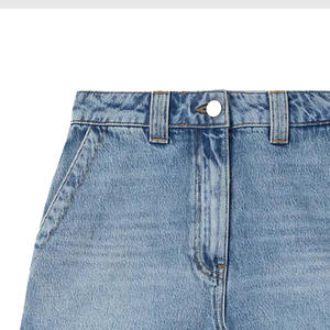 Shorts de Mezclilla Casuales de Verano a la Moda con Logotipo Personalizado de Marca Privada a Precio Económico, Venta al por Mayor Directa de Fábrica - Product Image 6