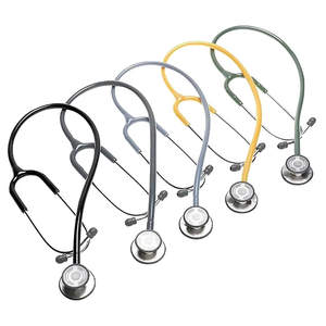 Estetoscopio Médico de Doble Cabeza Premium, Alta Sensibilidad Acústica, Estetoscopio de Cardiología para Médico, Enfermera, Estudiante, Dispositivo Médico - Product Image 1