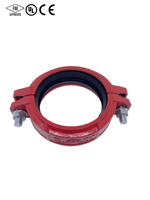 Raccords de tuyauterie rainurés en fonte ductile flexibles pour systèmes d'extinction d'incendie et de protection incendie de la marque Jiagu