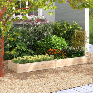 Bac à plantes surélevé en bois pour jardin, potager extérieur, vente en gros, du Vietnam - Product Image 4