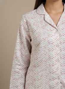 Conjunto de Pijama con Cintura Elástica, Ropa de Dormir Cómoda y Transpirable, Nuevo Diseño Único y Elegante de la Mejor Calidad - Product Image 5