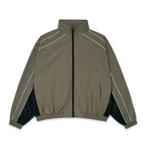 Nouvelle Arrivée Vente en Gros Veste Coupe-Vent Homme Streetwear Personnalisée à Capuche en Tissu Imperméable Décontractée avec Fermeture Éclair Grande Taille - Product Image 1