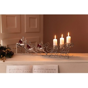 Christmas <b>Tree</b> Shape Brass Candle <b>Stand</b> Heat Resistant Home Decoration - Product Image 6