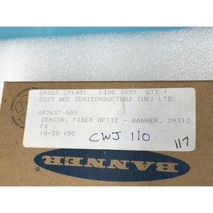เซ็นเซอร์ไฟเบอร์ออปติก BANNER MINI BEAM SM312FV, 156844 - อุปกรณ์และอะไหล่เซมิคอนดักเตอร์ระดับโลกที่เชื่อถือได้ - Product Image 5