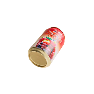 Jugo de frutas de bayas de 250 ml con pulpa, bebida enlatada, OEM, ODM, venta al por mayor y al por menor - Product Image 5