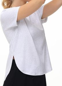 Chaqueta sin mangas con cremallera y cuello en V, transpirable y ecológica, con logo frontal personalizado 2026, de mezclilla/satén, y pantalones de yoga de talla grande para entrenamiento y gimnasio. - Product Image 5