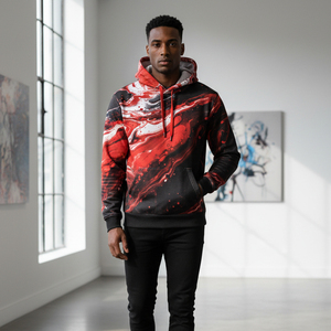 B2B Wholesale Sublimation Hoodie Custom Cut And Sew Full Print <b>Pullover</b> <b>Men</b> Women Youth Size Range Reliable China Supply - Product Image 6