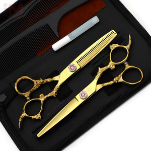 IMANS ENTERPRISES Tijeras Profesionales de Alta Calidad para Cortar Cabello, de Acero Inoxidable, con Forma de Dragón - Product Image 3