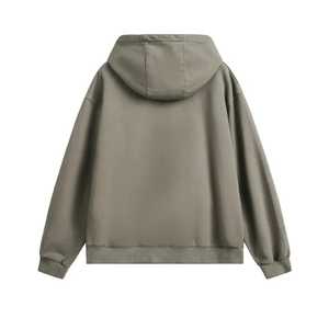 เสื้อฮู้ดดี้ฟลีซแบบยูนิเซ็กซ์พรีเมียมสไตล์ดิสเทรส |   เสื้อพูลโอเวอร์กันน้ำสำหรับฤดูหนาว ผ้าโพลีเอสเตอร์/คอตตอน คุณภาพสูง สไตล์สตรีทแวร์ - Product Image 5