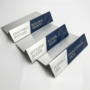 Custom Made PVC <b>Shelf</b> Talker Promotional Display Board with Printing for Brand Product Advertising - Product Image 2