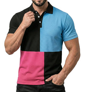 เสื้อโปโลผู้ชายขายส่ง ดีไซน์ทันสมัย สีสันตัดกัน ออกแบบได้ตามต้องการ ระบายอากาศได้ดี ทรงเข้ารูป สวมใส่สบาย เหมาะสำหรับเล่นกีฬา ราคาโรงงาน - Product Image 4
