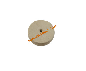 SUNTOOLS/STIPL Tampon de polissage en silicone irrégulier pour la fabrication de bijoux, diamètre 2 pouces, épaisseur 1/2 pouce - Product Image 4