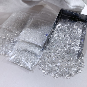 Diamant de laboratoire CVD taille baguette, total 11,20 carats, clarté VVS-VS, couleur D-E-F, EX-VG, taille certifiée, pour la fabrication de bijoux - Product Image 2