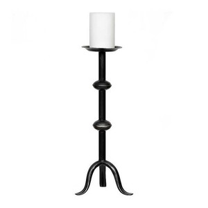 Support de bougie en aluminium fait main, artistique, moderne, porte-bougie décoratif, décoration de table de luxe pour la maison - Product Image 3