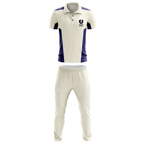 Conjunto de Uniforme de Cricket, Material Transpirable, Diseño Atlético, Servicio OEM, Diseño Personalizado, Alta Calidad para Ligas Escolares - Product Image 1