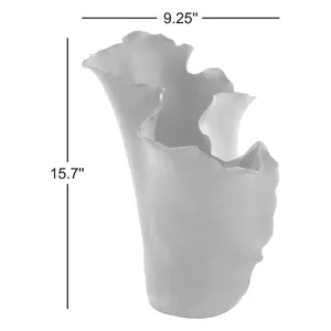 Luxury Handmade Iron Flower Vase Eco-Friendly Tabletop Modern Home Interior Decoration Premium Styling Collection Custom Coastal - Product Image 6