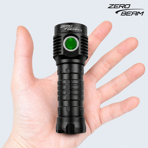 Lampe torche ZEROBEAM F5 EDC Mini USB-C, étanche IPX8, LED tactique, faisceau turbo 350m, en alliage d'aluminium, résistante aux chutes, lanterne/batterie - Product Image 1
