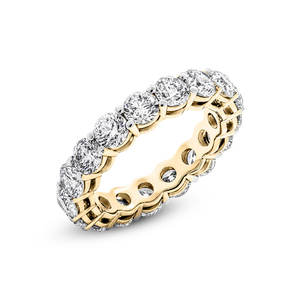 แหวนเพชรทรงกลม Elysia ทองคำขาว 14k แท้ ประดับเพชรแล็บทรงกลม ดีไซน์สวยงาม พร้อมใบรับรอง IGI สำหรับผู้หญิง - Product Image 4