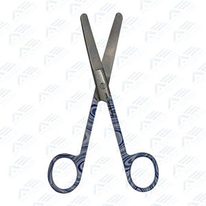 Ciseaux chirurgicaux stabilisables de qualité hospitalière en acier inoxydable pour pansements et soins infirmiers - Product Image 5