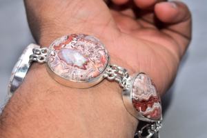 Premium Grade Rosetta <b>Bracelet</b> Silver Plated Rosetta <b>Bracelets</b> Jewelry - Product Image 3