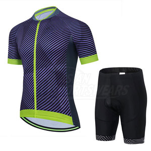 Tenue de cyclisme personnalisable haute performance et confortable, 100 % polyester, avec maille respirante pour les longues sessions de route - Product Image 1