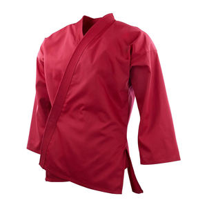 Ensemble d'uniformes de karaté personnalisés avec logo sur le devant, respirant, en polyester/coton, séchage rapide, durable, pour le Jiu Jitsu (Kimono) - Vente en gros - Product Image 6