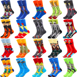 2026 New Cheap High Quality Cotton Wholesale Anime <b>Socks</b> Cartoon Character Meias <b>Funny</b> Cartoon <b>Socks</b> <b>for</b> <b>Men</b> - Product Image 4