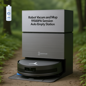 Robot Vacuum and <b>Mop</b> with 19500Pa Suction Auto Empty Station - Product Image 3