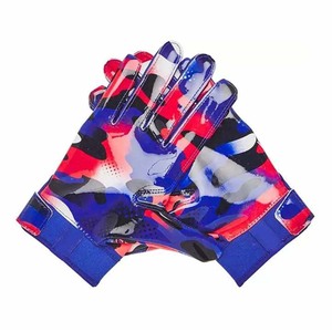 ELIXE SPORTS 2026 Custom Grip Football Receiver Gloves for Adults Kids Breathable Outdoor American Football <b>Adjustable</b> Wrist - Product Image 1