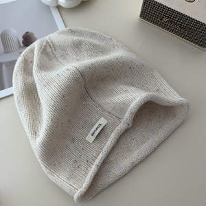 Bonnet d'hiver unisexe en tricot chaud 100 % laine avec motif animalier en relief pour adulte – Vente en gros - Product Image 3